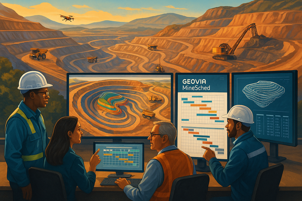 Promoting Efficient Mine Planning with GEOVIA MineSched